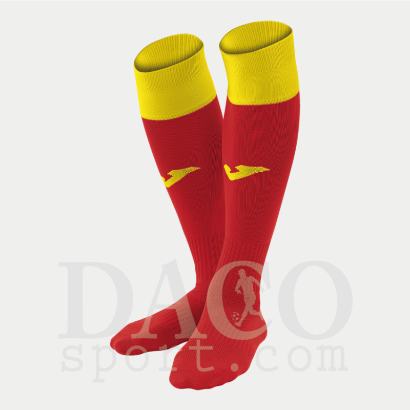 Joma Calza CALCIO 24 - Rosso/Giallo