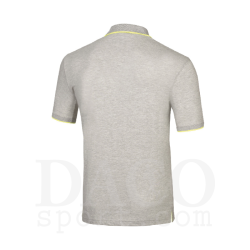 Mizuno POLO MC Uomo Grigio/GialloFluo