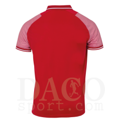 Joma Polo ESSENTIAL II MC Uomo Rosso/Bianco