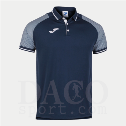 Joma Polo ESSENTIAL II MC Uomo Blu/Bianco