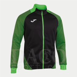 Joma Giacca Tuta ESSENTIAL II Uomo Nero-Verde Fluo