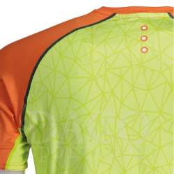 Joma Maglia Running OLIMPIA FLASH MC Arancio Fluo-Giallo Fluo