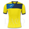 Joma Maglia Gioco CREW II MC Giallo-Blu-Azzurro